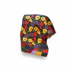 Autographed handmade lap quilt